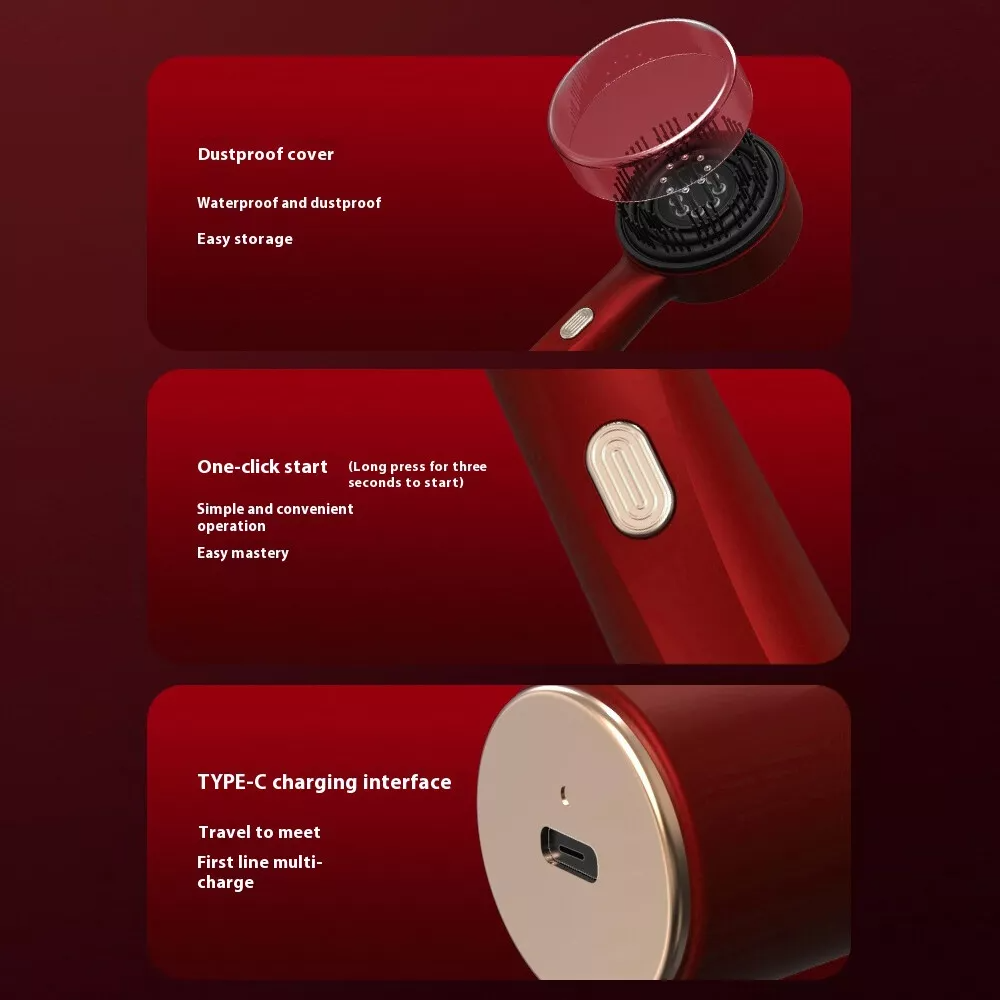 The Ultimate Redlight therapy Hair Brush